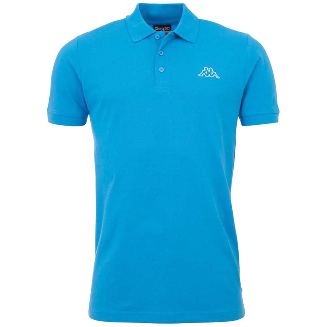 Kappa Peleot Polo, blauwe T-shirts voor heren