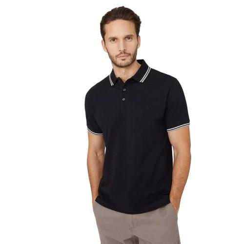 Pertemba FR - Apparel Maine heren piqué getipt poloshirt