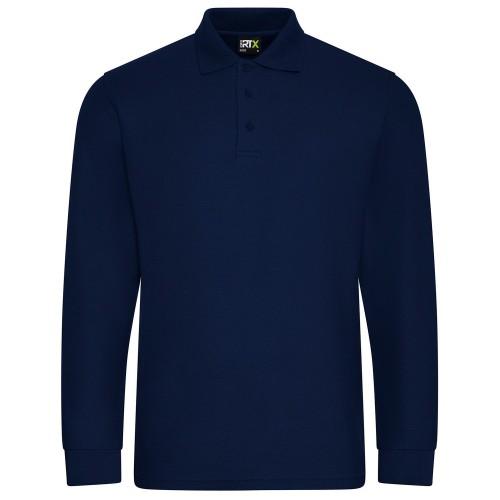 Pro RTX Mens Piqué Long-Sleeved Polo Shirt