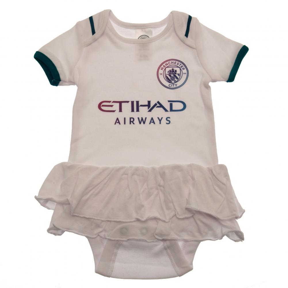 Pertemba FR - Apparel Manchester City FC Baby bodysuit met tuturok en ruches