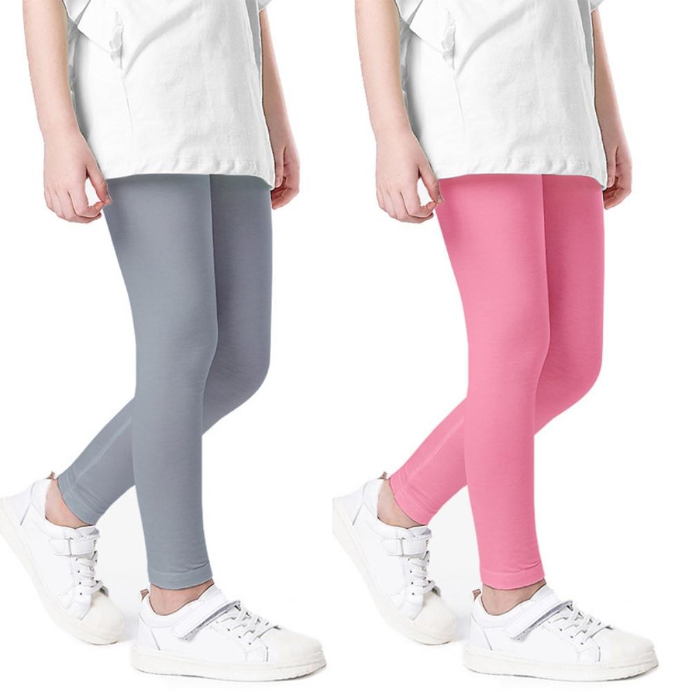 Sunshine kids clothing Kinderen meisje broek zachte elastische kinderen leggings 6 kleuren kinderen meisjes skinny broek broek effen kleur 3-9Y broek