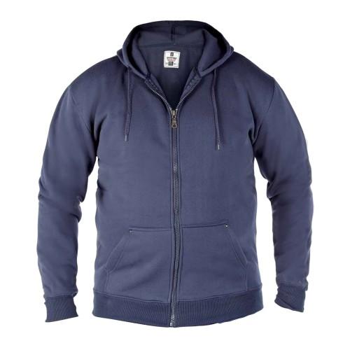 Duke Heren Rockford Kingsize Cantor sweatshirt met capuchon en ritssluiting