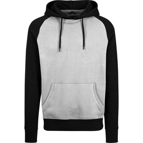 Build Your Brand Bouw je merk Raglan-hoodie voor heren