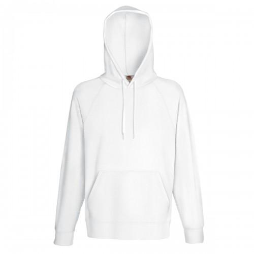 Fruit Of The Loom Heren lichtgewicht sweatshirt met capuchon / hoodie (240 GSM)