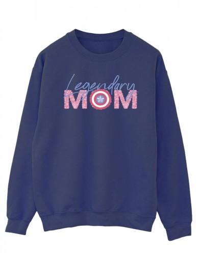 Marvel Heren Avengers Captain America Mum Katoenen sweatshirt