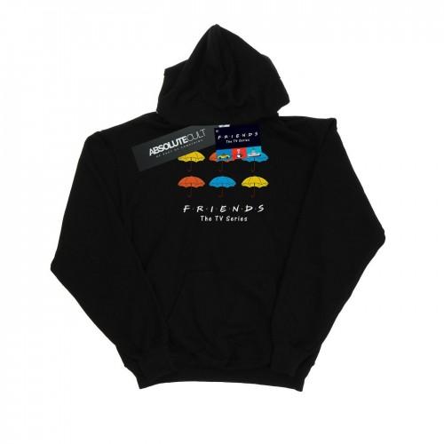 Friends heren gekleurde paraplu's hoodie