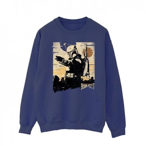 Star Wars heren het boek van Boba Fett stippen katoenen sweatshirt