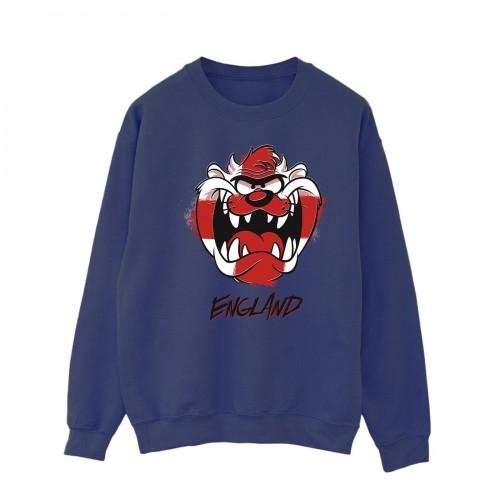 Looney Tunes heren Taz Engeland gezicht katoenen sweatshirt