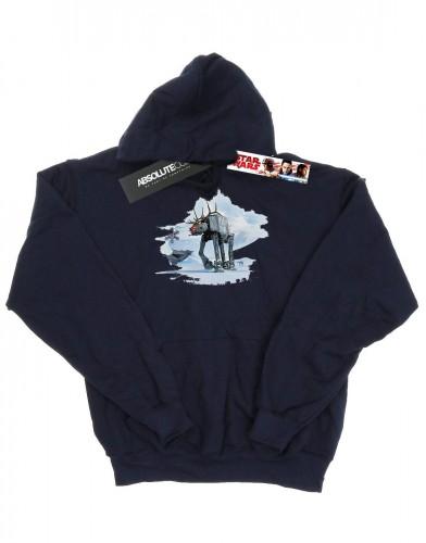 Star Wars Heren Kerst AT-AT Rendier Hoodie