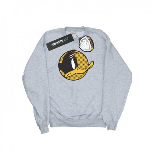 Looney Tunes Heren Daffy Duck gestippeld profiel katoenen sweatshirt