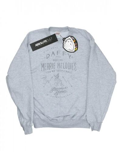 Looney Tunes heren Daffy Duck verachtelijk katoenen sweatshirt