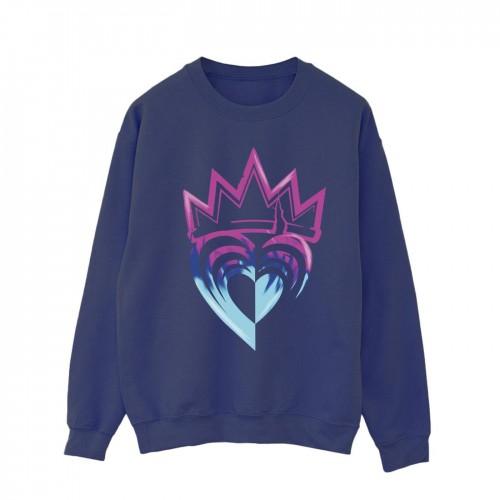 Disney heren afstammelingen roze kroon sweatshirt