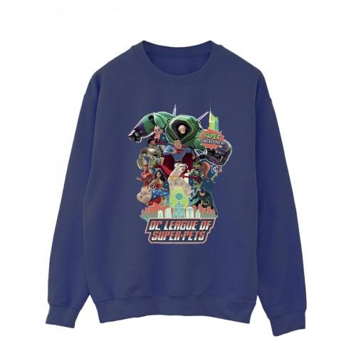 DC Comics DC League Of Super-Pets Super Powered Pack-sweatshirt voor heren