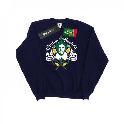 Elf heren hoofd Ninny Muggins Sweatshirt