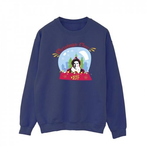 Elf Heren Kerst Sneeuwbol Sweatshirt