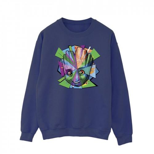 Marvel Heren Guardians Of The Galaxy Groot Shattered Sweatshirt