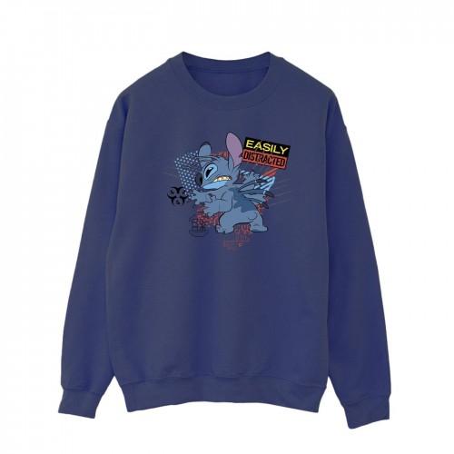 Disney Heren Lilo en Stitch gemakkelijk afgeleid sweatshirt