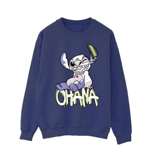 Disney Lilo en Stitch Ohana Graffiti-sweatshirt voor heren