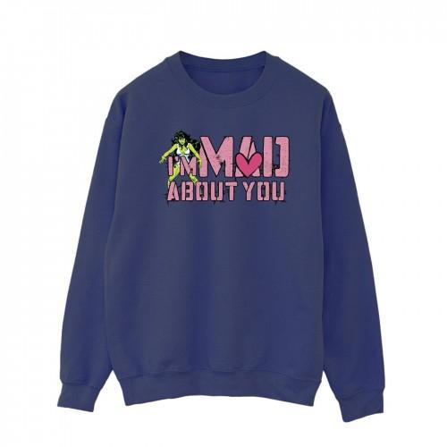 Marvel Heren She-Hulk Mad About You Sweatshirt