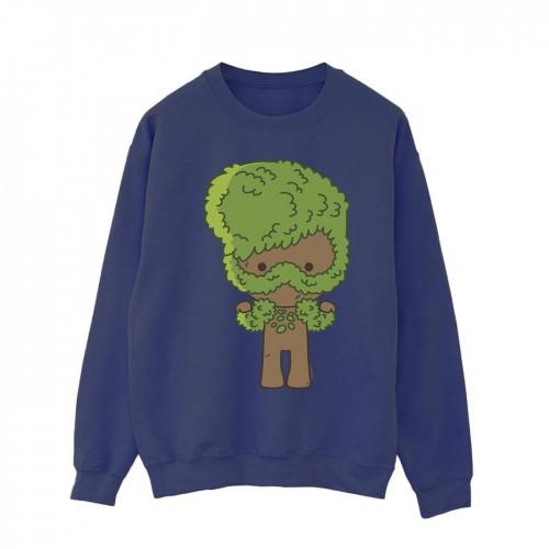 Marvel Heren I Am Groot Chibi Flex Sweatshirt