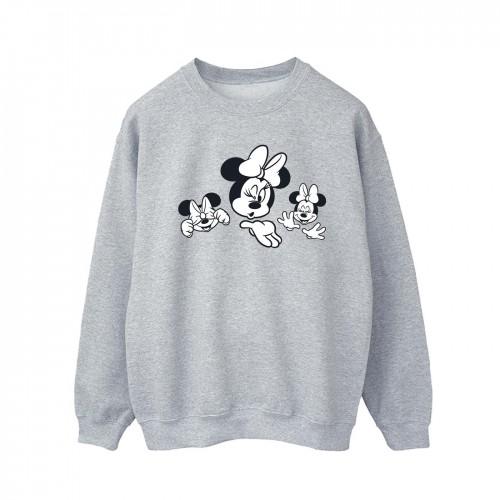 Disney heren Minnie Mouse drie gezichten sweatshirt