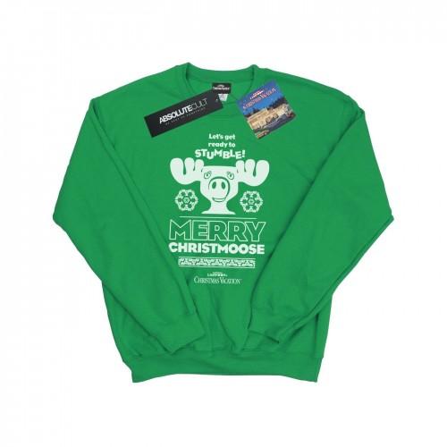 Pertemba FR - Apparel National Lampoon's Christmas Vacation Heren Merry Christmoose Sweatshirt