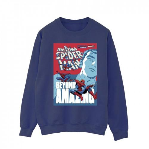 Marvel Spider-Man Beyond Amazing Cover-sweatshirt voor heren