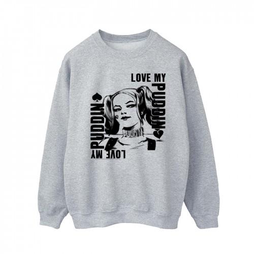 DC Comics Suicide Squad Harley Love Puddin-sweatshirt voor heren