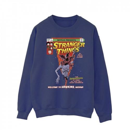 Pertemba FR - Apparel Netflix Heren Stranger Things Comic Cover Sweatshirt