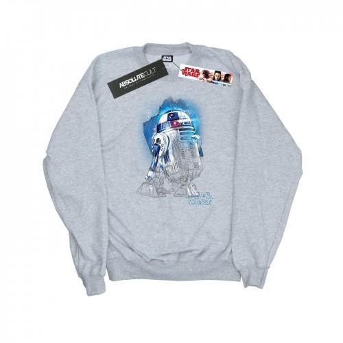 Star Wars Heren The Last Jedi R2-D2 geborsteld sweatshirt