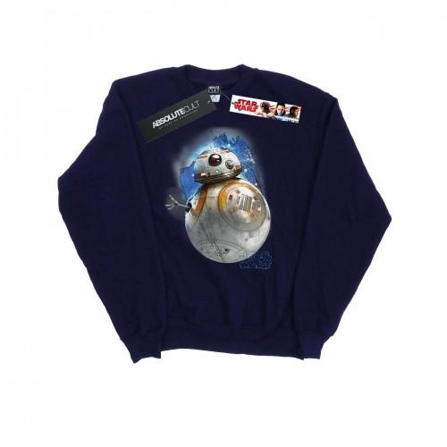 Star Wars Mens The Last Jedi BB-8 Brushed Sweatshirt