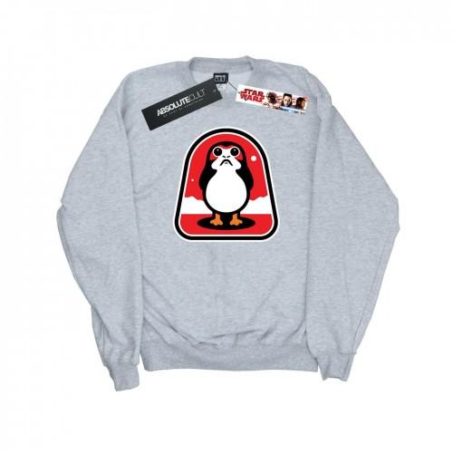 Star Wars Mens The Last Jedi Porgs Badge Sweatshirt