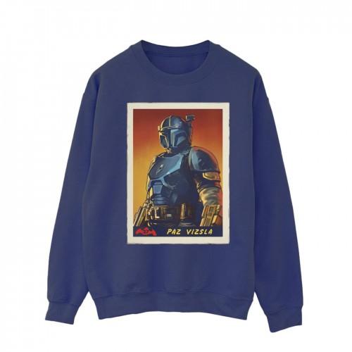 Star Wars Heren The Mandalorian Paz Vizla Card Sweatshirt