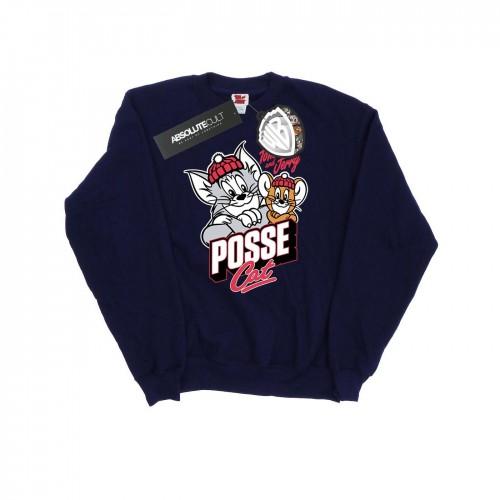 Tom And Jerry Mens Posse Cat Sweatshirt