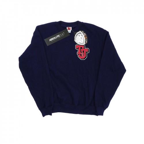 Tom And Jerry Mens Collegiate Logo Sweatshirt