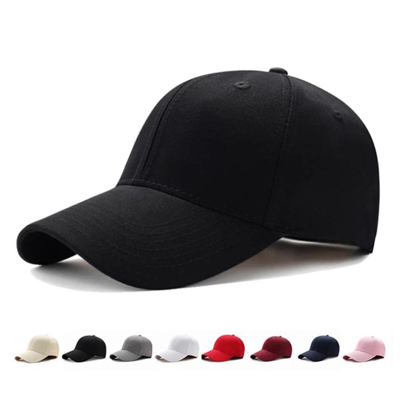 Apparelshow Unisex-hoed Effen gebogen zonneklephoed Buiten Stofdichte baseballpet Effen kleur Modieus Verstelbare vrijetijdspetten Heren Dames