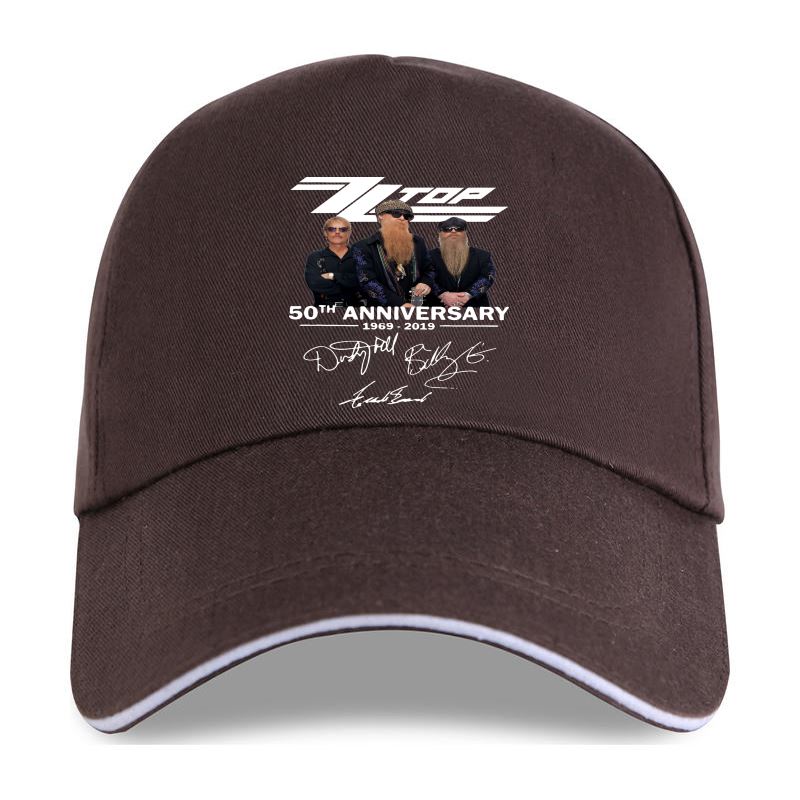 91530112MAC1H7JY0E Nieuwe ZZ TOP BAND 50 JAAR JUBILEUM Baseballpet FULL SIZES-5XL