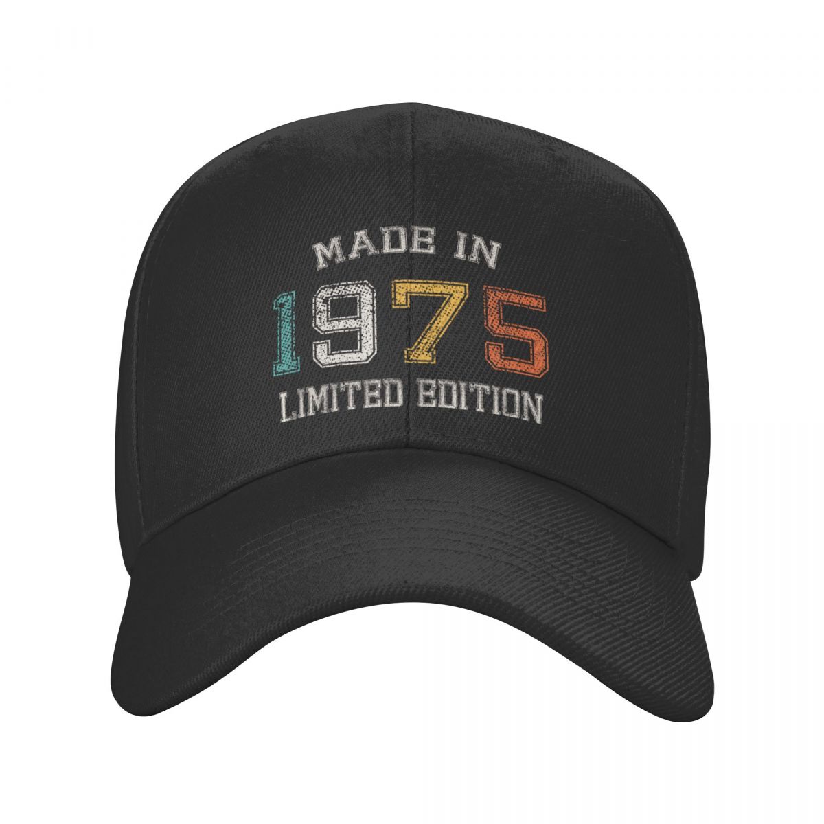 91460000MABYFHJN57 Punk geboren in 1975 Baseball Cap voor Unisex vrouwen verstelbaar gemaakt in 1975 47e verjaardagscadeau papa hoed Snapback lente caps