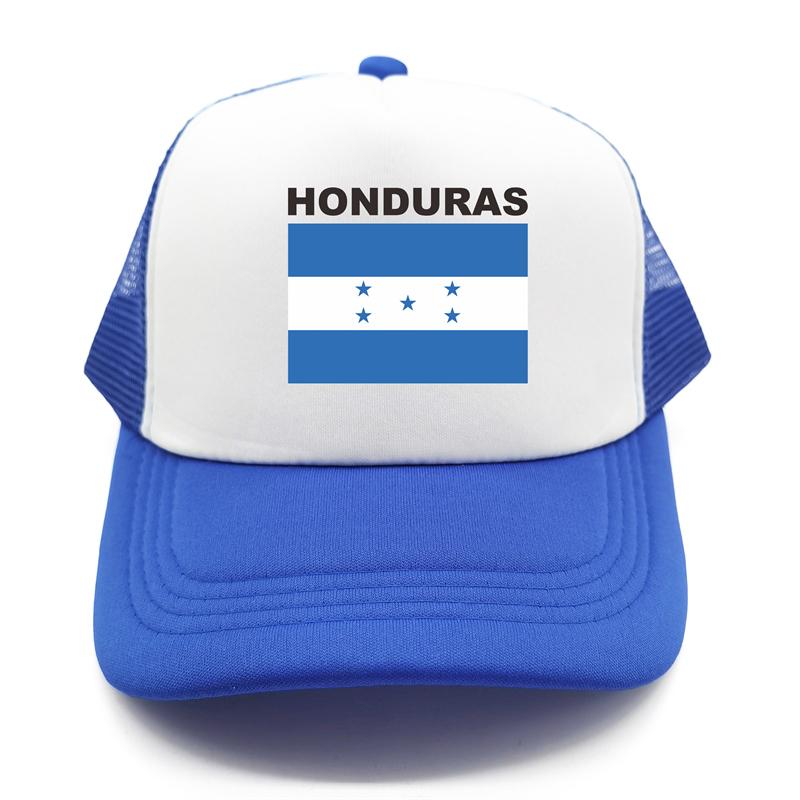 91530102MAC1XWP06K Honduras Trucker Cap Zomer Unisex Cool Land Vlag Hoed Baseball Caps Unisex Outdoor Mesh Net Caps