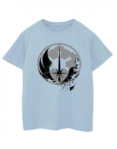 Star Wars meisjes Obi-Wan Kenobi gebroken logo katoenen T-shirt