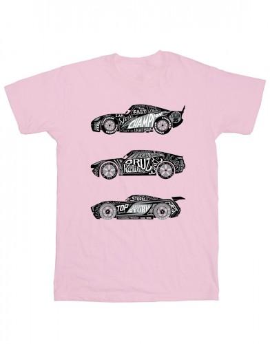 Disney Katoenen T-shirt met  Cars-tekstracers voor meisjes