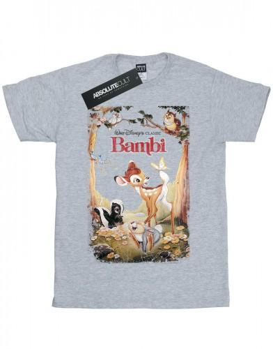 Disney meisjes Bambi retro poster katoenen T-shirt