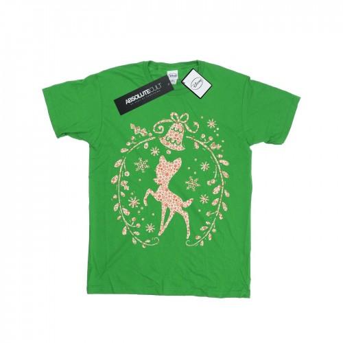 Disney meisjes Bambi kerstkrans katoenen T-shirt