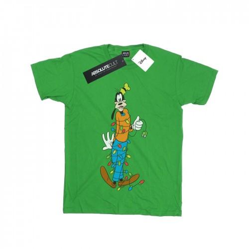 Disney jongens Goofy kerstverlichting T-shirt