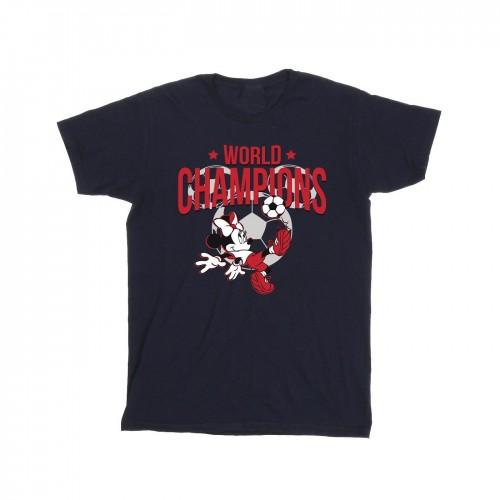 Disney jongens Minnie Mouse wereldkampioenen T-shirt