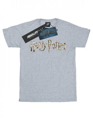 Harry Potter Katoenen T-shirt met volledig logo van  voor meisjes