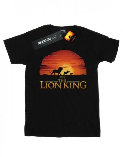 Disney meisjes The Lion King Movie Sunset logo katoenen T-shirt