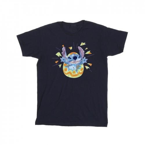 Disney meisjes Lilo & Stitch Cracking Egg katoenen T-shirt