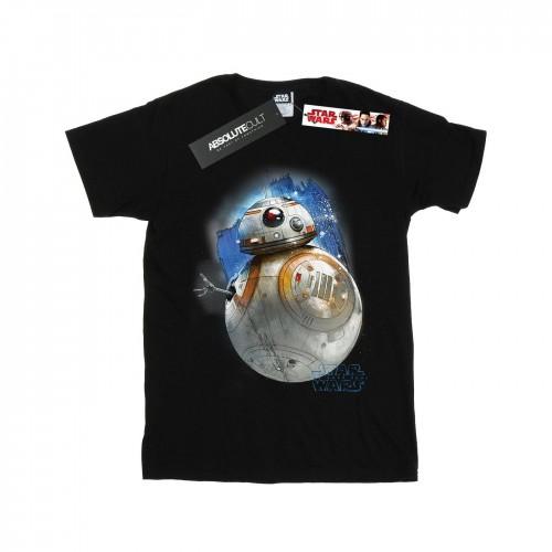 Star Wars jongens het laatste Jedi BB-8 geborsteld T-shirt