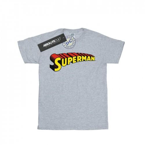 DC Comics meisjes Superman telescopische locomotief katoenen T-shirt